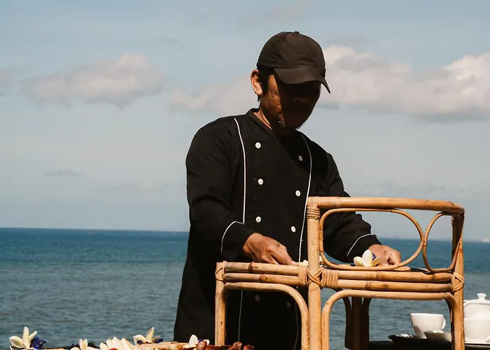 فيلة Rosita Oceanfront With Private Chef In Bali *